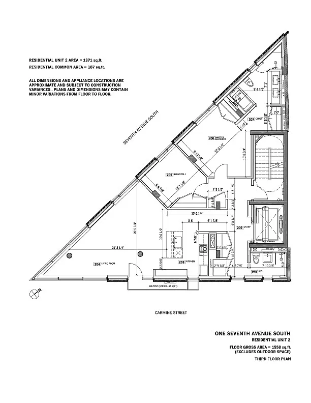 Building Photo - 1 7th Ave #2
