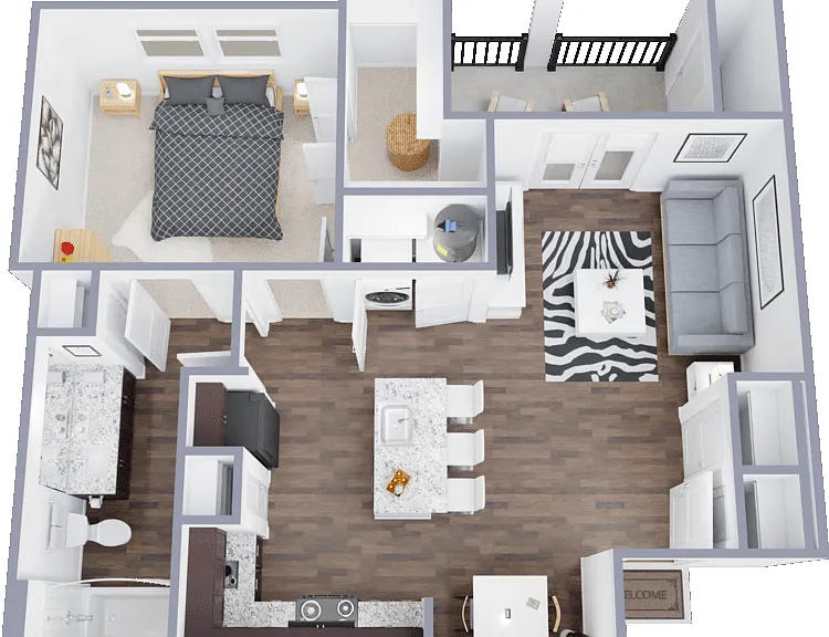 A2 Floorplan Diagram