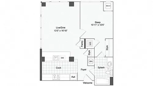 Floor plan Allentown