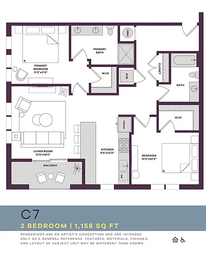 Floor plan C7