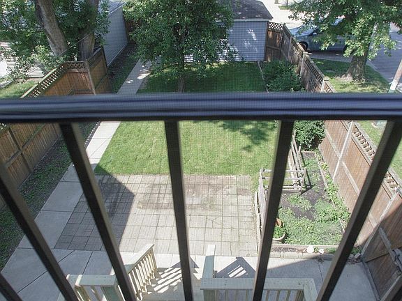 View from Juliet balcony in master bedroom.