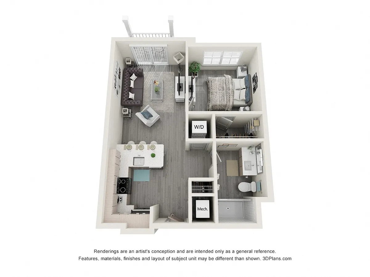 Floor plan 1C1
