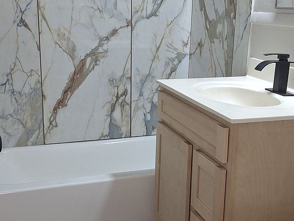 Main floor hall bath
