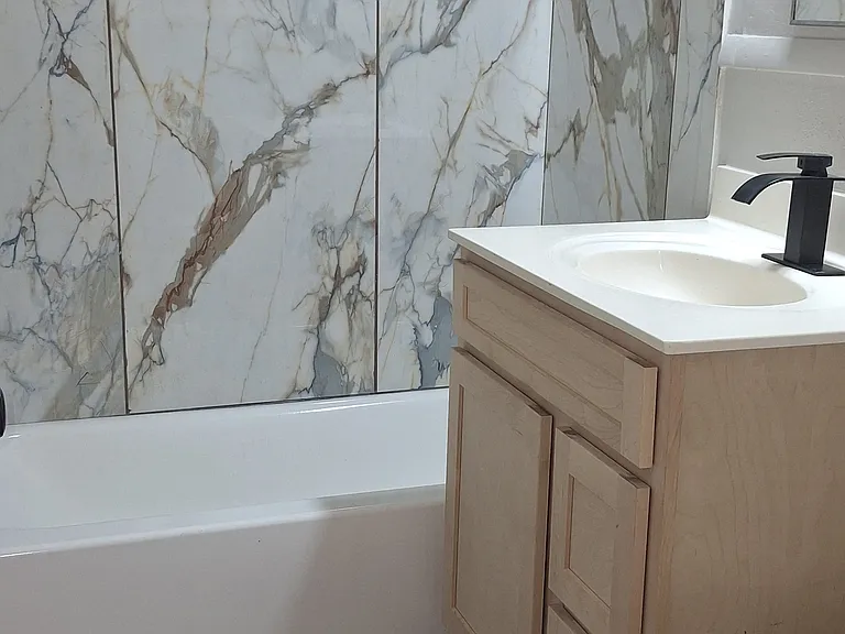 Main floor hall bath