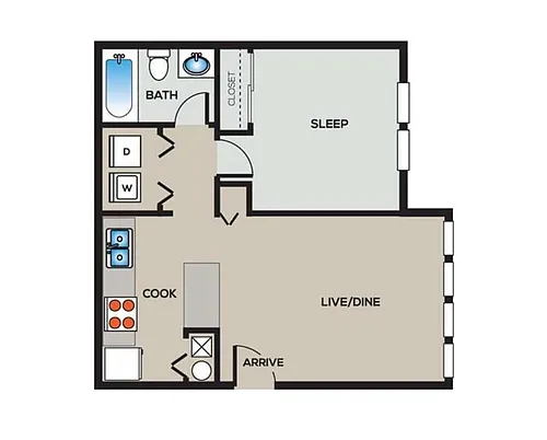 Floor plan A1