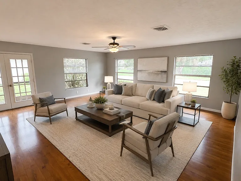 Living Room Staged (AI)