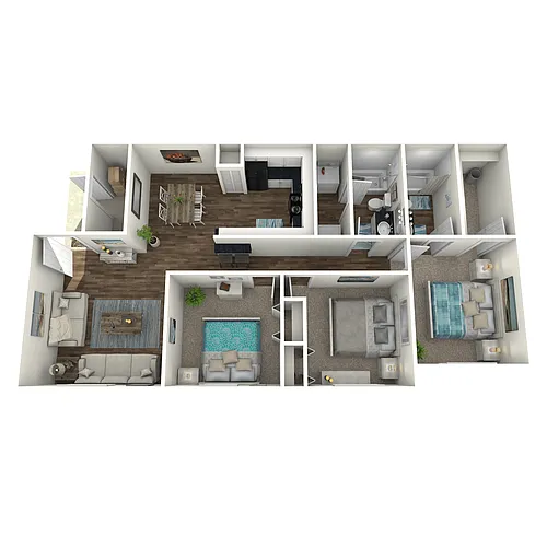 Floor plan Blue Heron