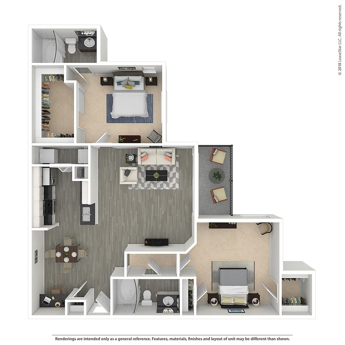 Floor plan B3