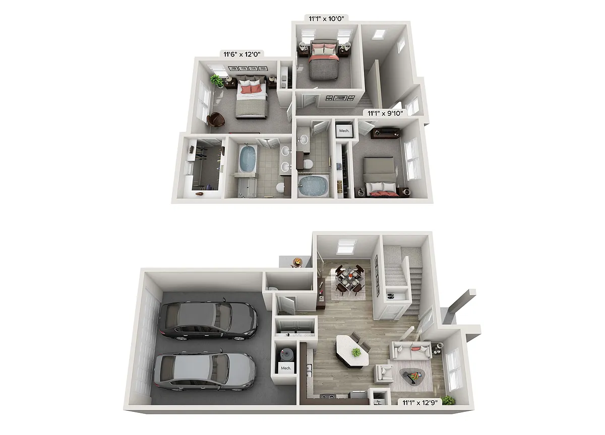 Floor plan C1TH