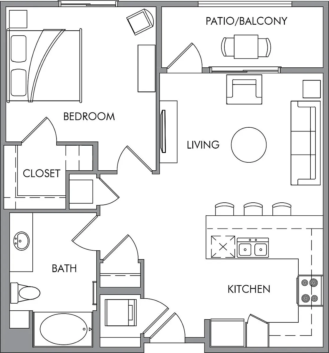 Floor plan A01