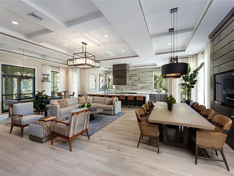 Resident Lounge with Coffee Station and Bollards Area.