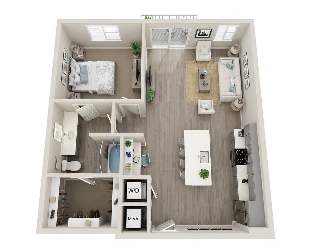Floor plan A50