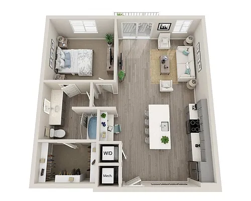 Floor plan A50