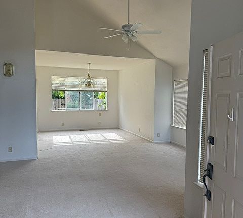Formal Living and Dining room upon entering the home