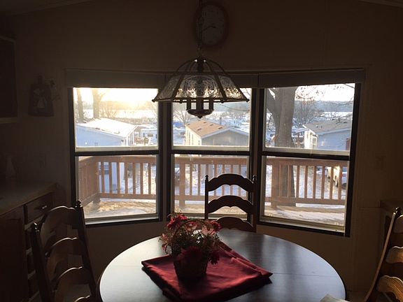 View from dining facing lake