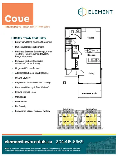 Floor plan Cove