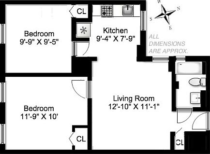 2nd image of 125 Washington Pl APT 6A