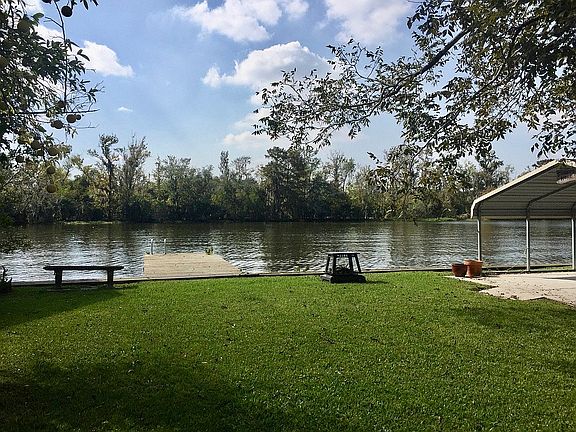 Bayou, pier and bulkhead