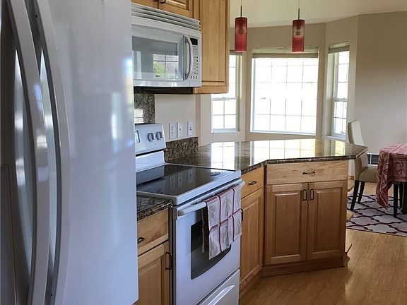 Kitchen appliances were new in 2012, at the time the granite counters were added and the bamboo flooring.