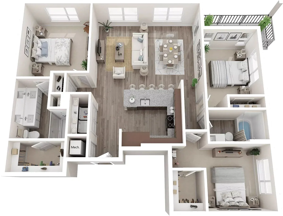 Floor plan Antigua