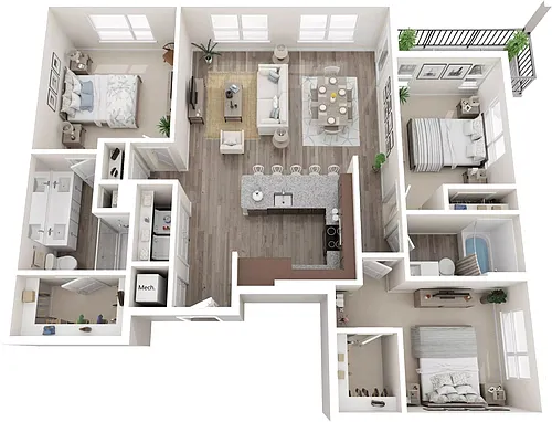 Floor plan Antigua