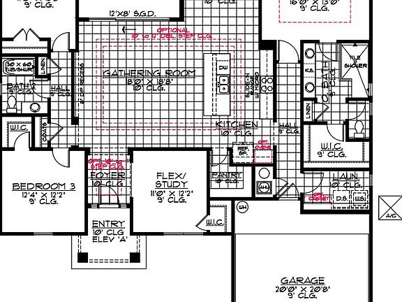 Clairmont floorplan