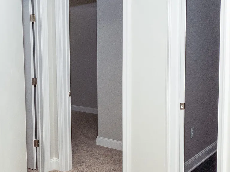 Upstairs hallway to back bedrooms