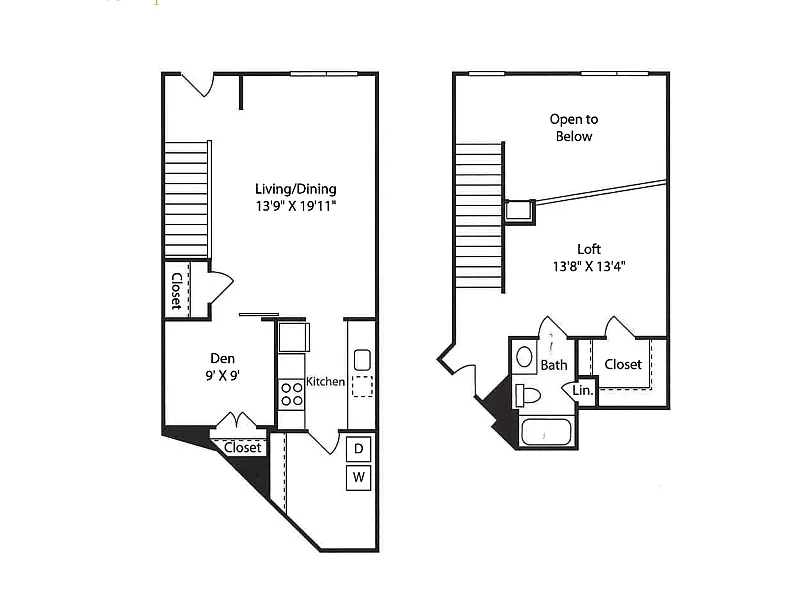 Floor plan 1T