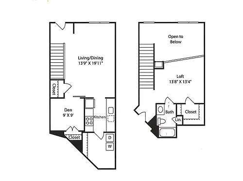 Floor plan 1T