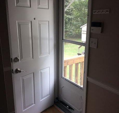 back door