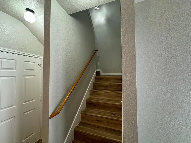 Stairs to upper level