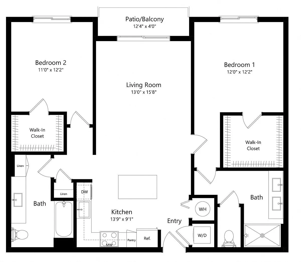 Floor plan B3
