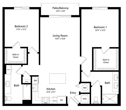 Floor plan B3