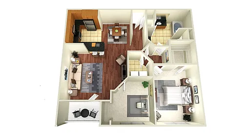 Floor plan A5 w/Study
