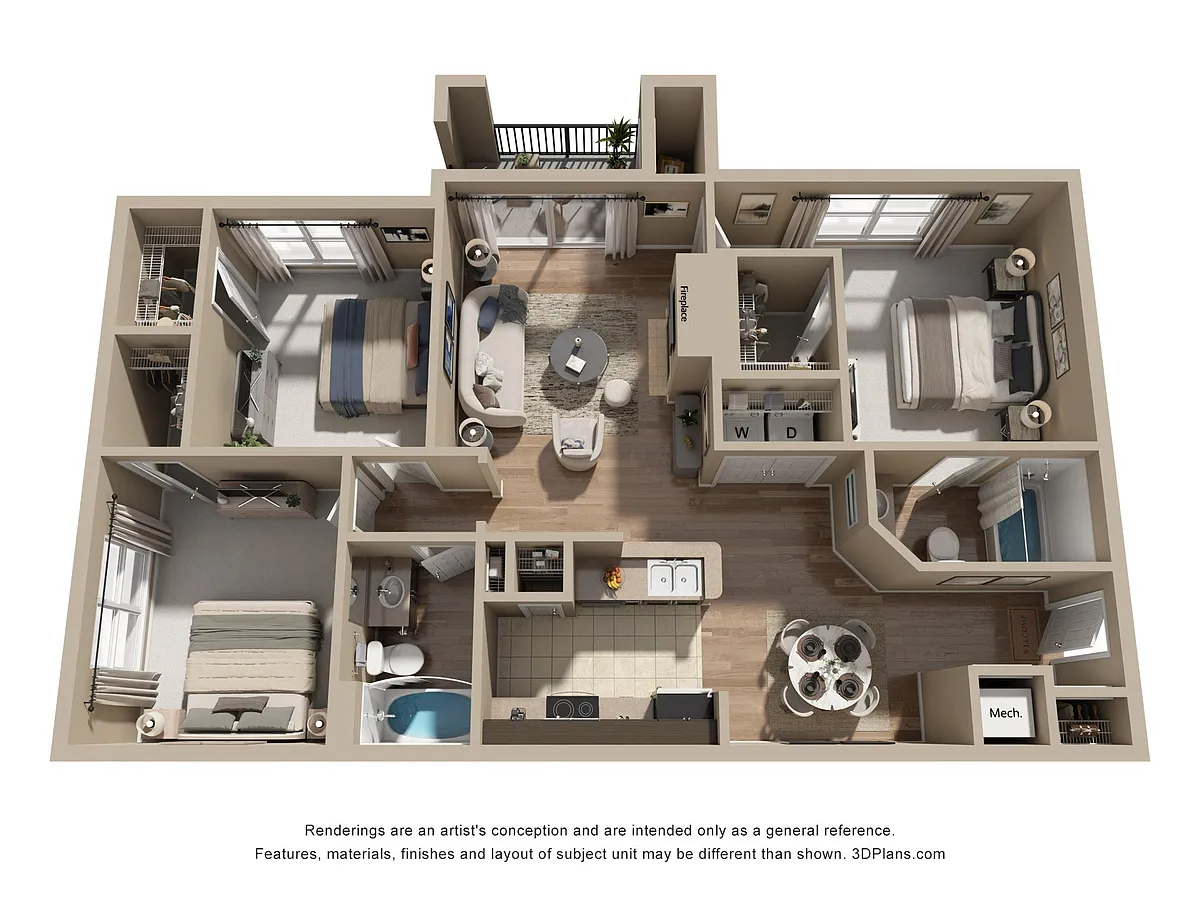 Floor plan C1
