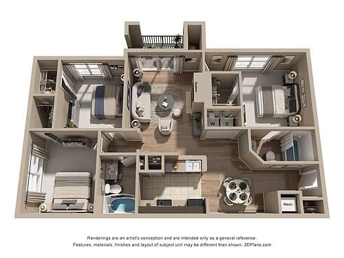 Floor plan C1