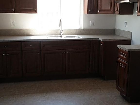 Kitchen with granite countertops
