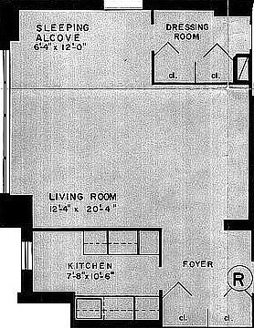 2nd image of 245 E 19th St APT 18R