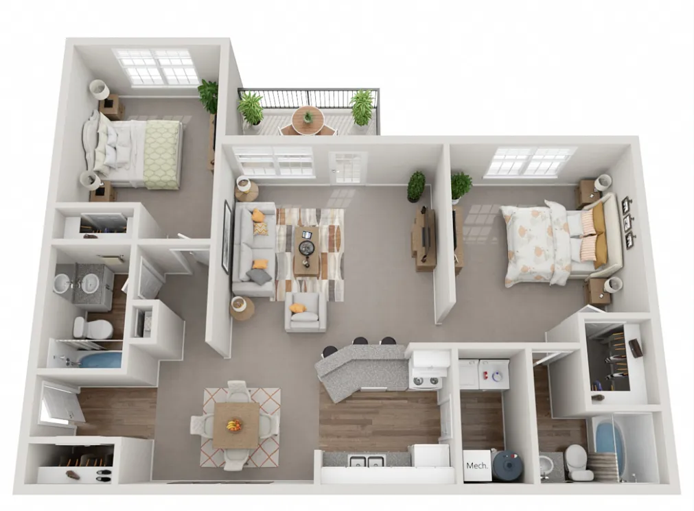 Floor plan The Bradford