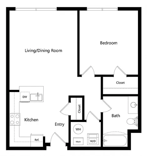 Floor plan Eugene