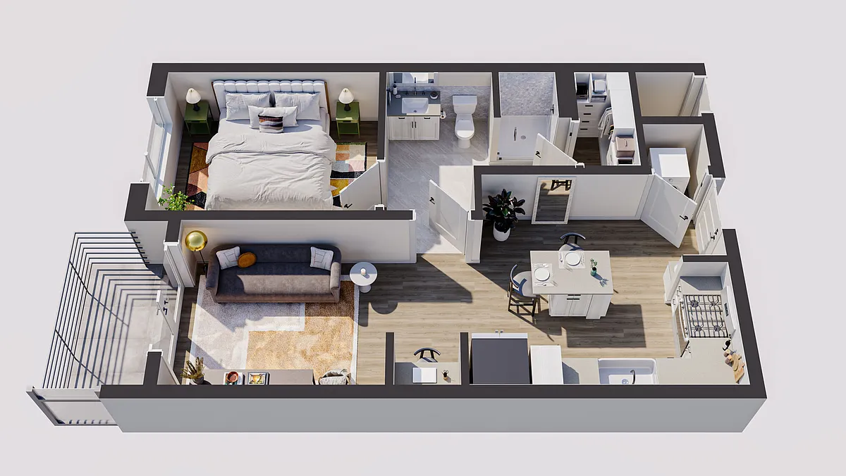 Floor plan A1