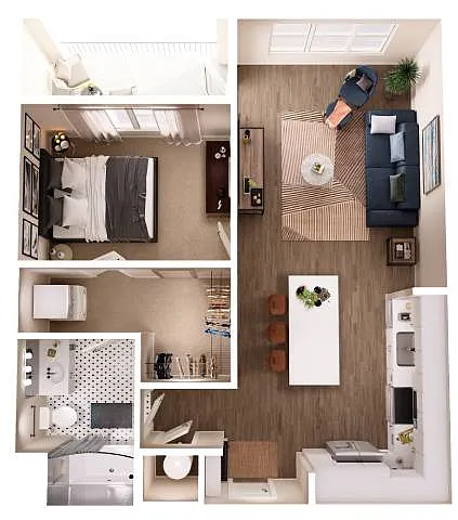 Floor plan A1B