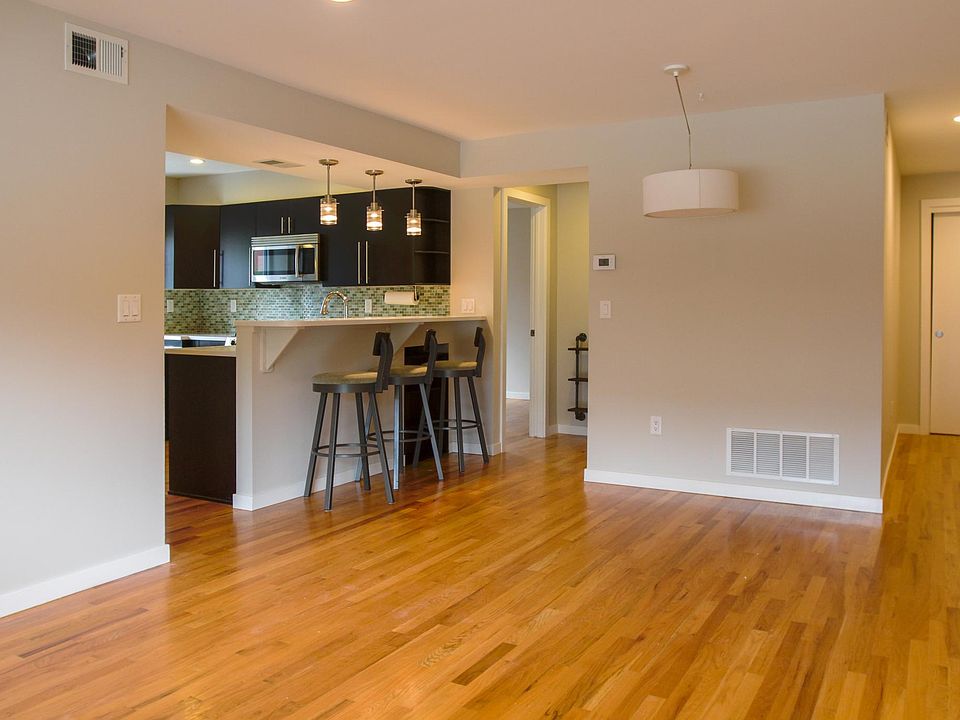 Kitchen open to Living Room with dining area