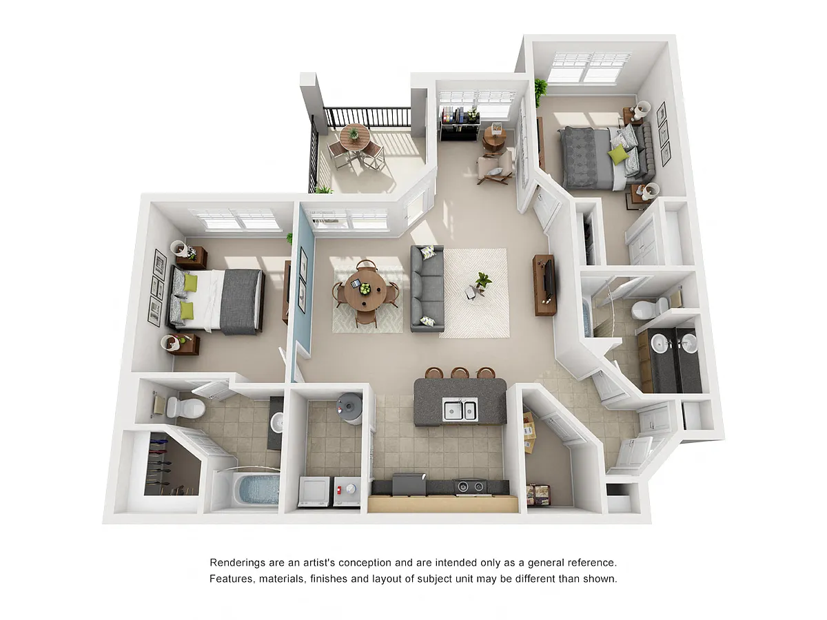 Floor plan B3
