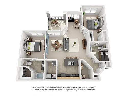 Floor plan B3