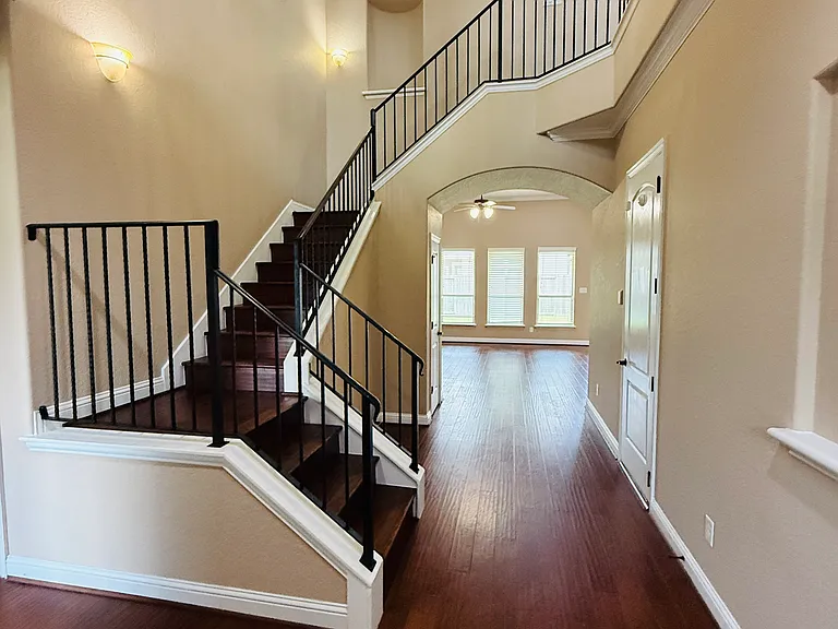 Staircase view to upstairs