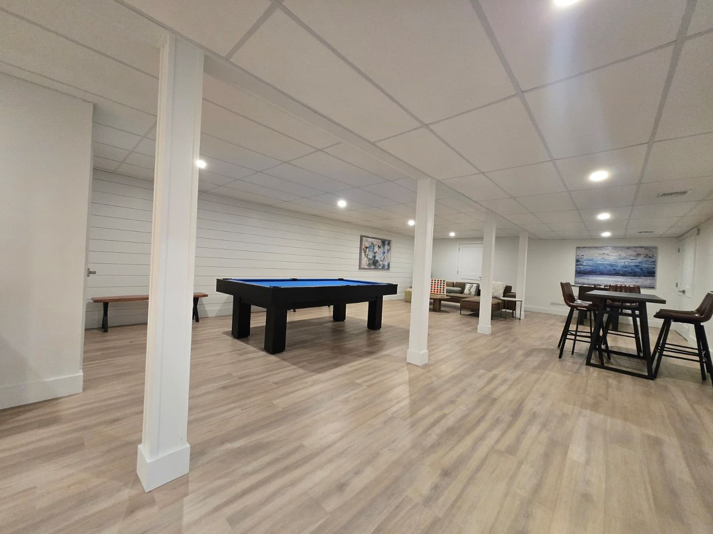  Basement Living room/Pool Table