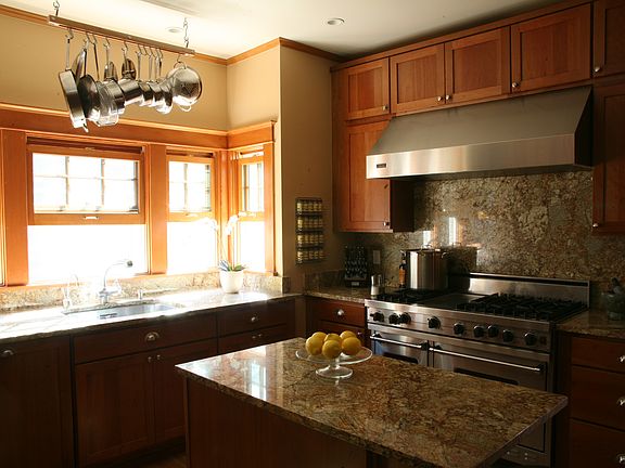 Kitchen features Viking Range