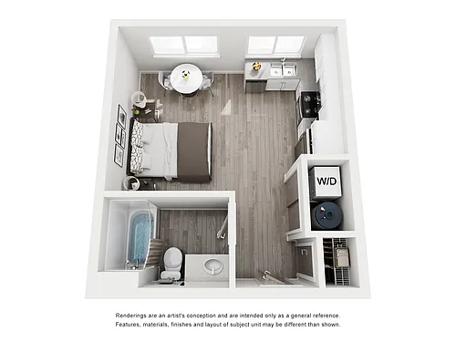 Floor plan Studio
