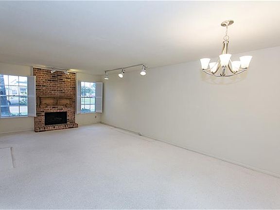 The Den has a fireplace!